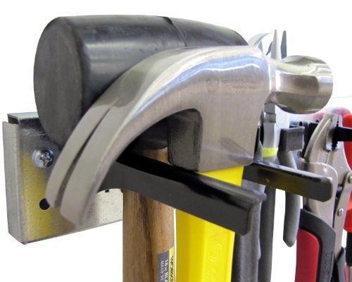 Wall Control 8-Foot Metal Pegboard Strip Garage Rail Organizer Pack - Image 5