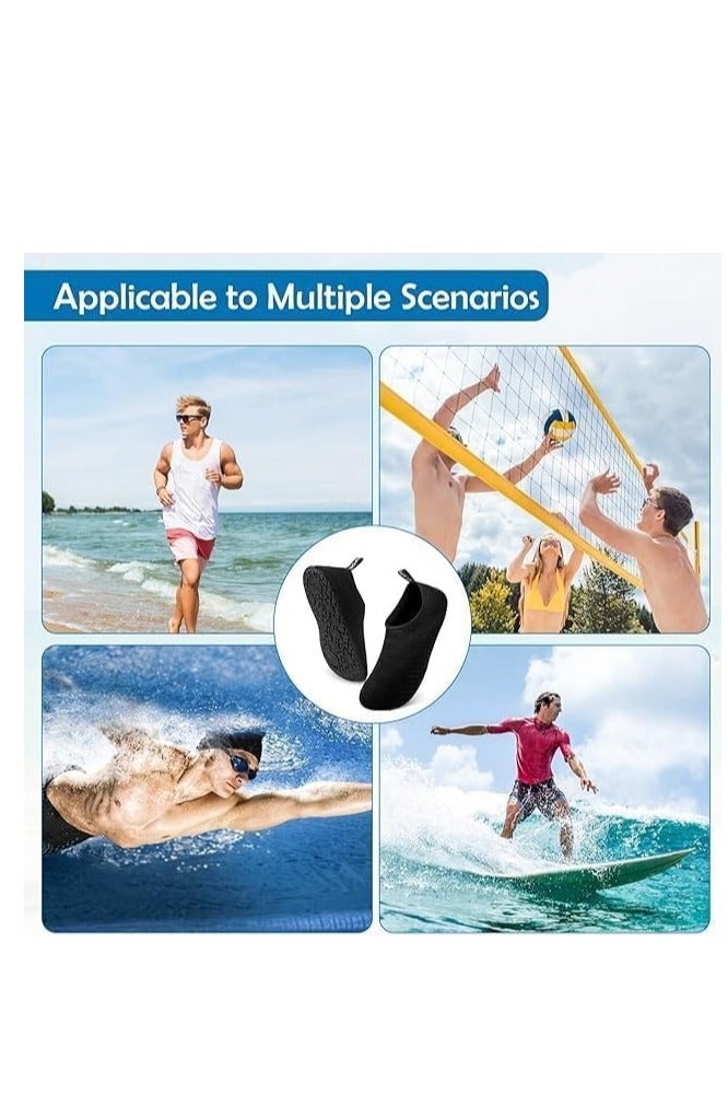 رونق حذاء بحر مائي كاجوال ملون، مقاس 32-33، مثالي للسباحة والغطس والرياضات المائية، سريع الجفاف ومانع للانزلاق._ معدات سباحه _اكسسوارات سباحه _ مستلزمات سباحه _العاب مائيه_ حذاء مائي ـ جزمه مائيه - حذاء رياضي مائي - Image 5