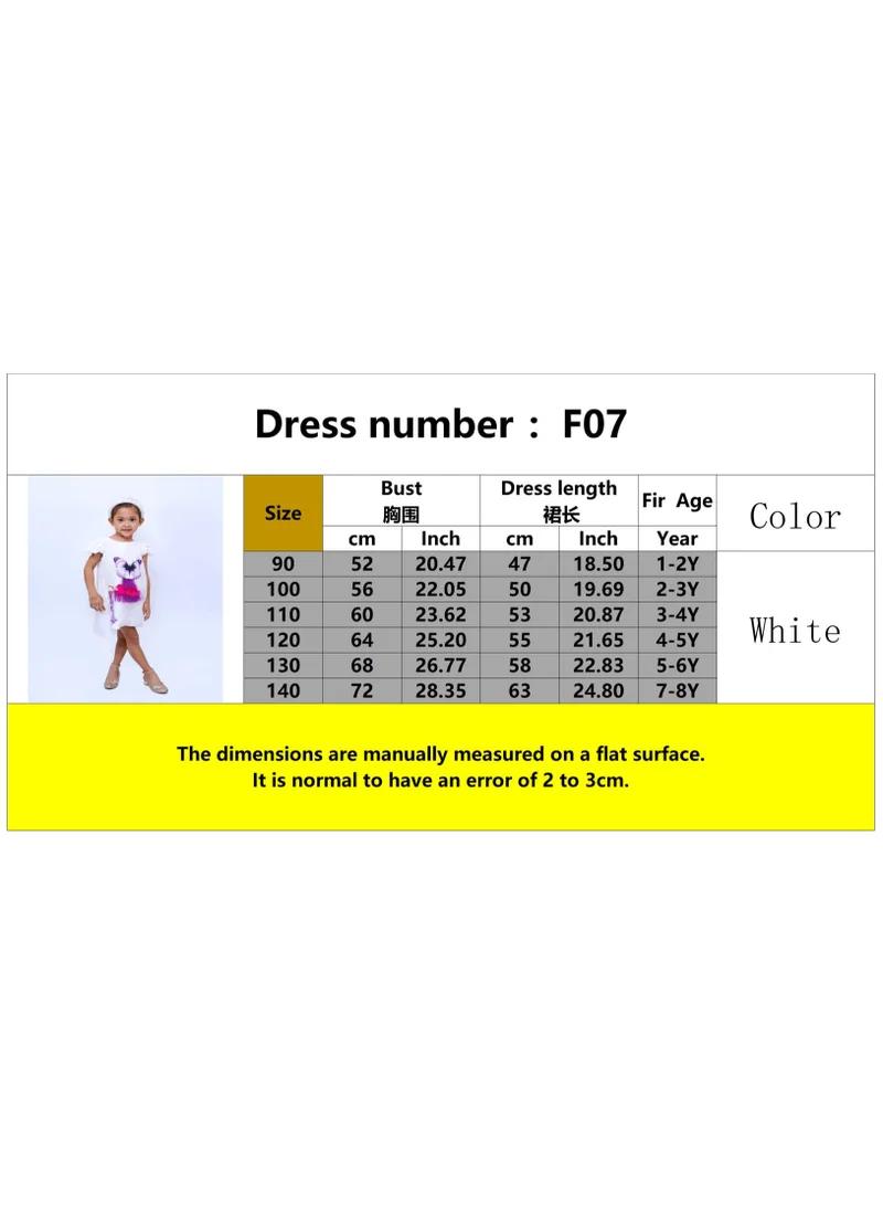 D'Daniela Character Graphic Dress