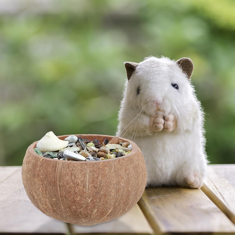Pet Feeder Bowl for Small Animals, Compact Cage Food Dish for Hamster, Guinea Pig, Chinchilla, and Parrot, Sturdy Plastic Pet Feeding Bowl for Rabbits and Rodents - Image 3