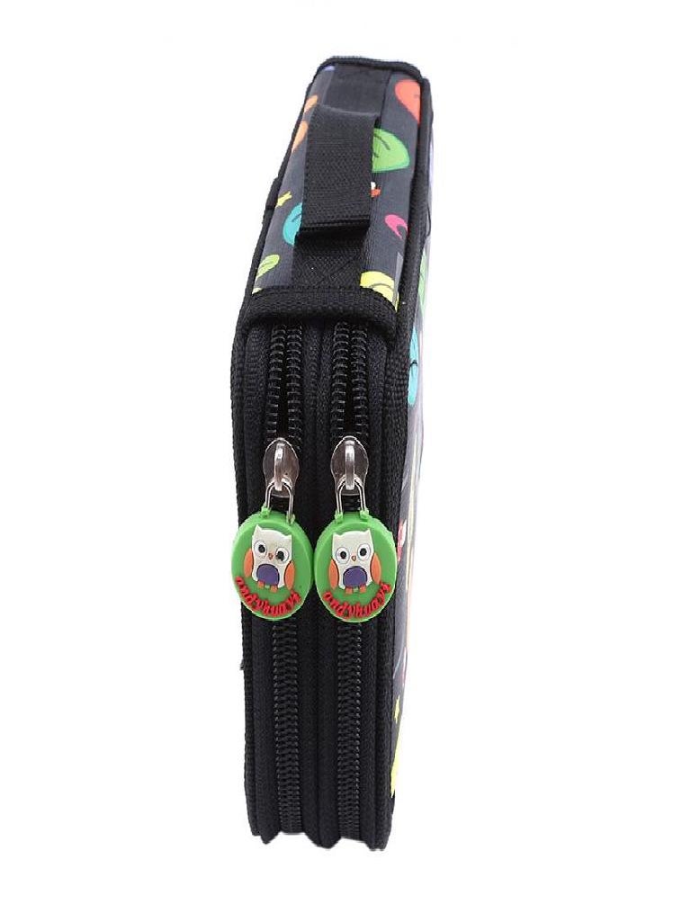 Eckek - 72 Slots Colorful Student Fabric Pencil Pouch Box Sketch Drawing Brush Pencil Bag Stationery Gifts - Image 1