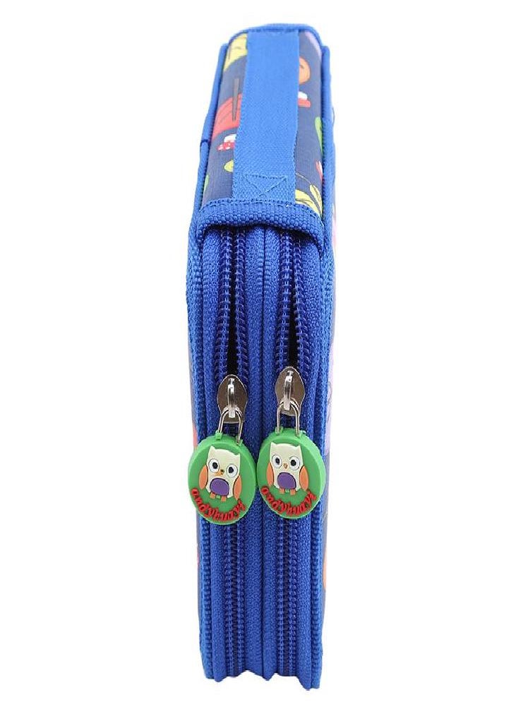 Eckek - 72 Slots Colorful Student Fabric Pencil Pouch Box Sketch Drawing Brush Pencil Bag Stationery Gifts - Image 1