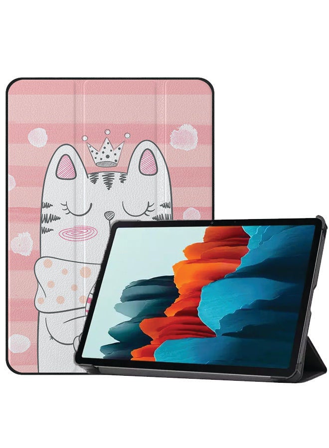 Covernex Protective Case Cover For Samsung Galaxy Tab S8 Lady Cat - Image 2