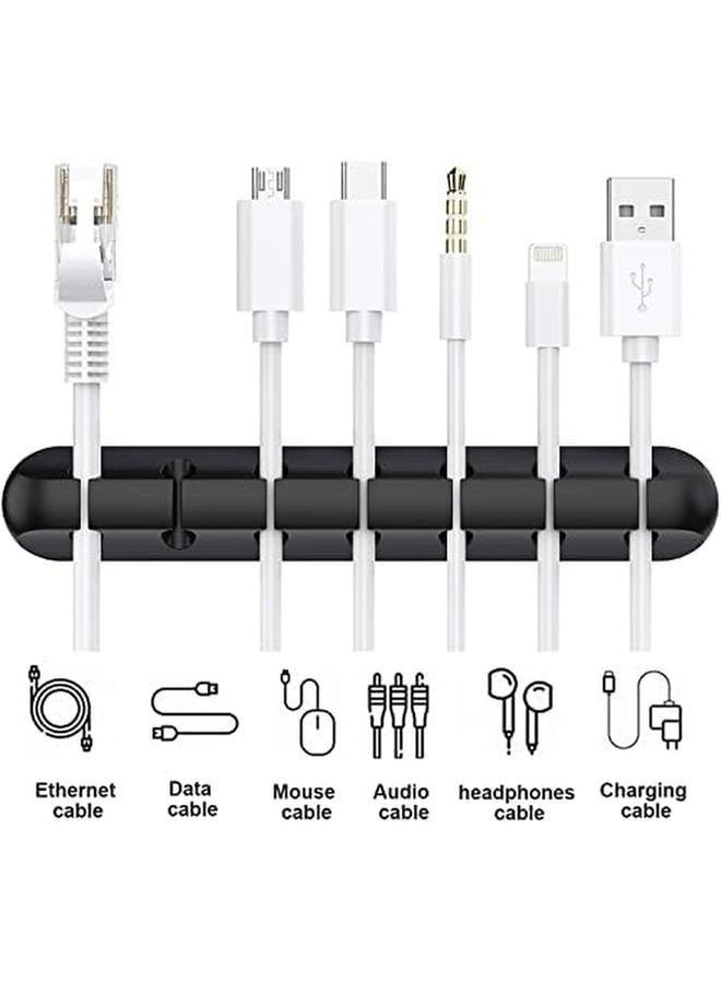 erorex Cable Holder Clips 3 Pack Cable Management Cord Organizer Clips Self Adhesive For Desktop Usb Charging Cable Nightstand Power Cord Mouse Cable Wire Pc Office Home  - Image 2