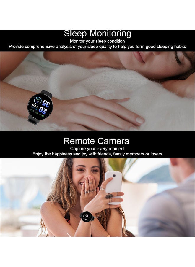Waterproof Bluetooth Smartwatch Red - Image 3