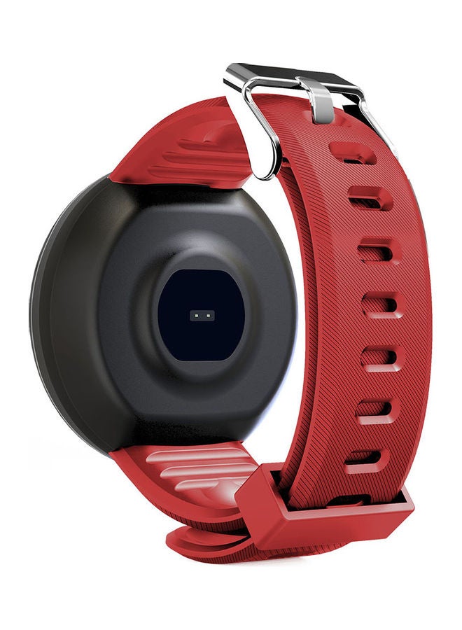 Waterproof Bluetooth Smartwatch Red - Image 4
