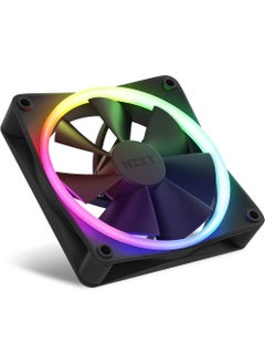 NZXT مروحة F120 RGB سوداء 120 مم (مجموعة من 3) RF-R12TF-B1  - Image 2