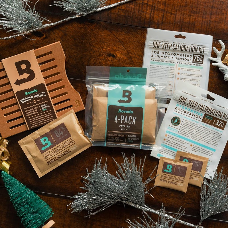 Boveda Cedar Wood Humidity Pack Holder for Storage Box - For Use With Two Size 60 Packs (Sold Separately) - Includes Magnetic and Removable Tape Mounting Kits – 1 Count - Image 2