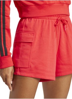 Adidas Essential Small Logo French Terry Cargo Shorts  - Image 3