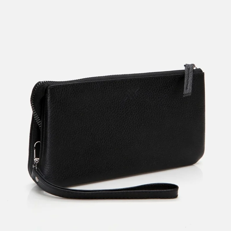 Hotiç 04CAH300750A100 GENUINE Leather Black Men's Bag