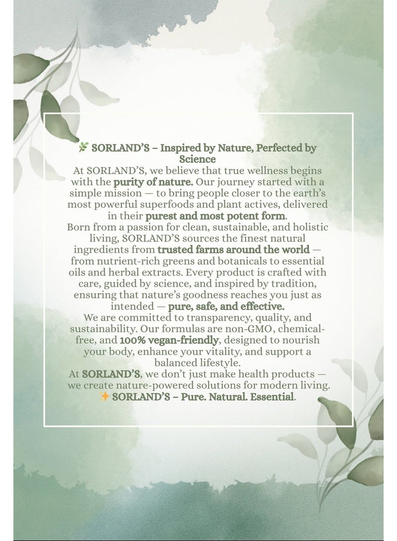 Sorland's Sorland’s Fenugreek Extract 1000 mg – 120 Vegan Capsules | Supports Blood Sugar Balance, Digestive Wellness, Hormonal Health & Lactation | 100% Pure, Natural & Plant-Based | Additive-Free • Filler-Free • Preservative-Free - Image 5