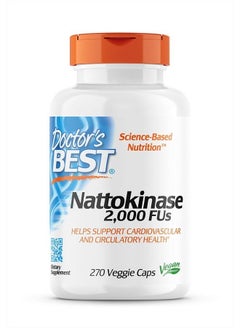 Doctors Best Nattokinase, 270 Veggie Caps