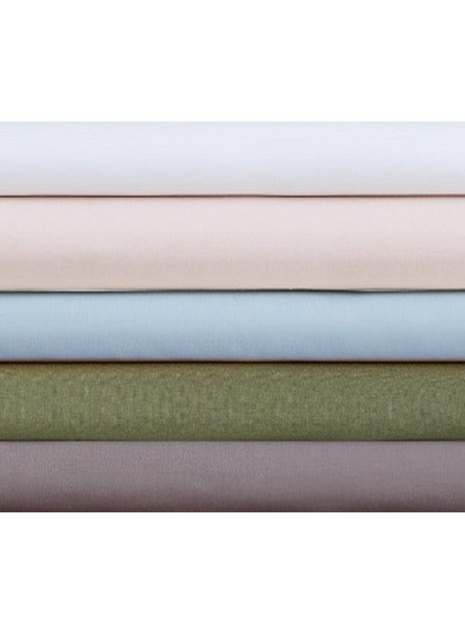 كانون طقم ملاءات كانون بيركال سادة، 200 خيط، أخضر، قطن 100%، طقم ملاءات توين إكس إل مكون من 3 قطع، لون سادة، مفروشات للكبار، معتمد من Oeko-TEX - Image 5