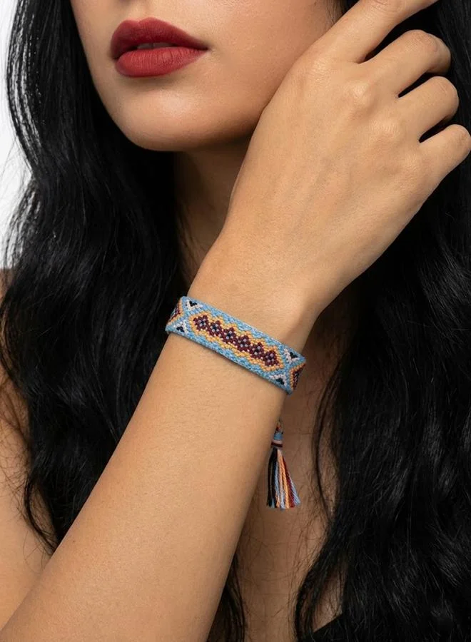Take Two Multi-Color Woven Friendship Bracelet