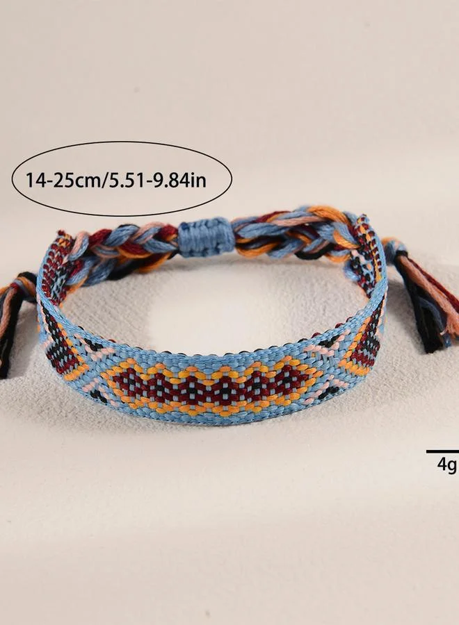 Take Two Multi-Color Woven Friendship Bracelet