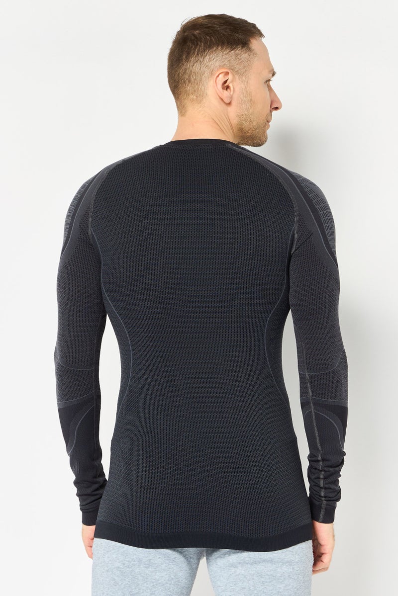 Hummel تي شيرت تدريب طويل الأكمام للرجال، متعدد الألوان - Image 2