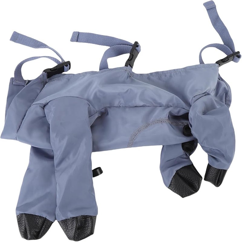 Memory Fabric Dog Pants With Boots Rainproof Paws Protectors For Outdoor Walking Running S Size - Image 1