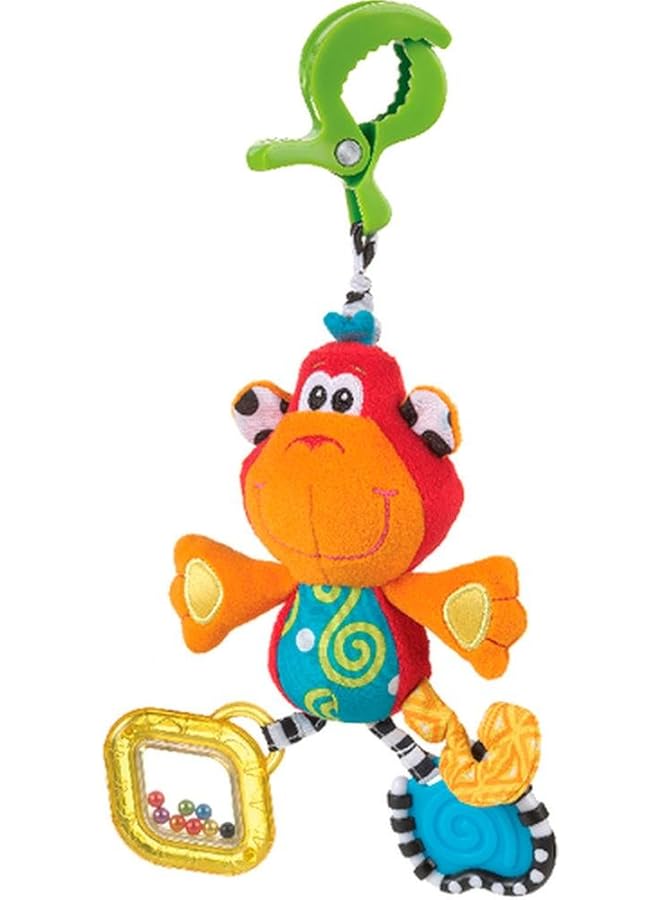 PLAYGO Dingly Dangly Curly The Monkey Infant Toy Pack Of 0