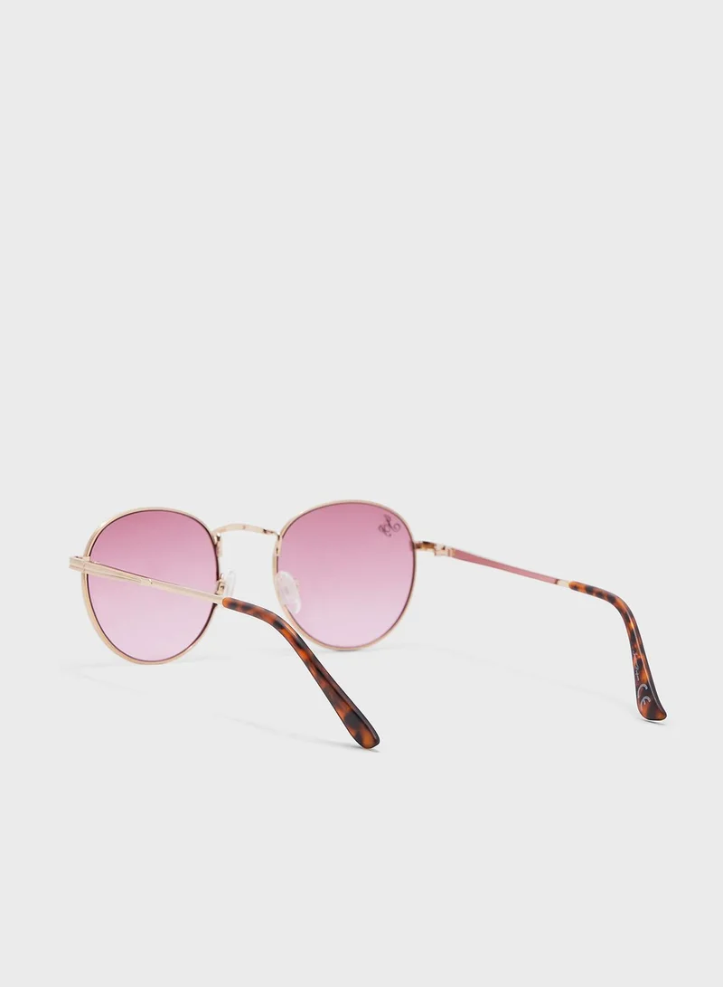 Jeepers Peepers Round Sunglasses