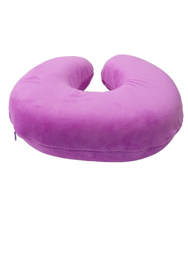 SMART HOME - Soft Adjustable Neck Pillow, Head Support Travel Pillow, U Shape Travel Pillow for Travel Car Home Office Memory Foam Travel Neck Pillow 23X23X12CM - Image 1