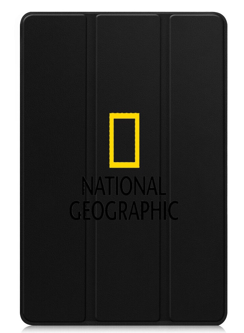 Theodor Protective Flip Case For Xiaomi Pad 7 & Xiaomi Pad 7 Pro With Trifold Stand Auto Wake Sleep Shockproof Cover - National Geography - Image 1