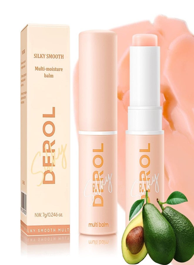 LOKFAR 1PCS Wrinkle Repair Moisturizing Multi Balm Stick, Anti-wrinkle Face Balm Eye Balm Body Hydrating Face Moisturizer, Wrinkle Balm Stick Face Skin Collagen Moisturizer for Dry Skin (7g/0.246 oz - Image 1
