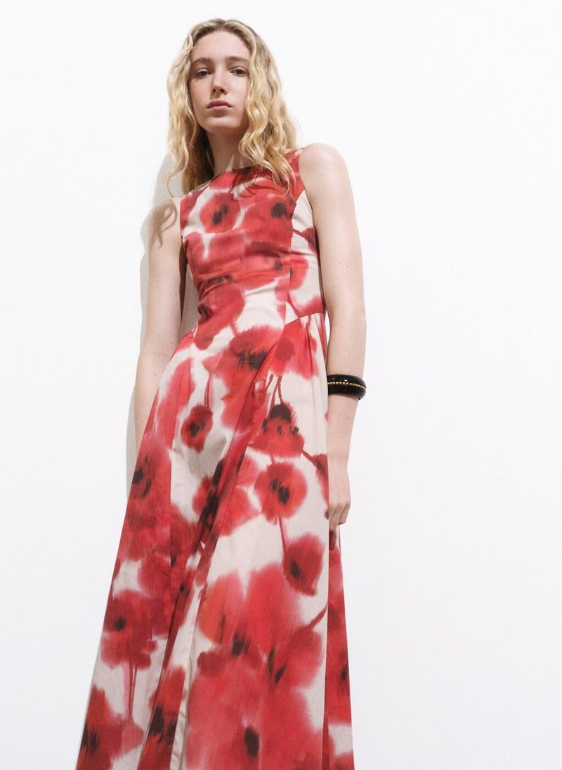 MANGO Floral Print Dress  - Image 4