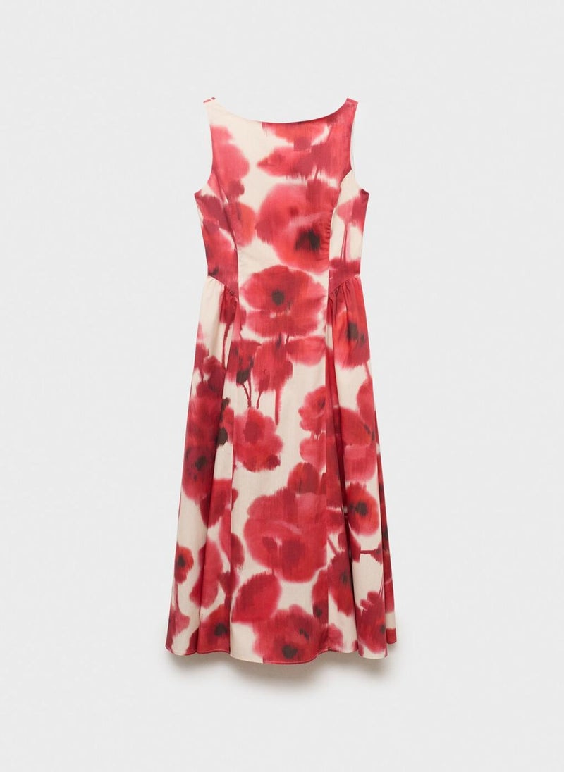 MANGO Floral Print Dress  - Image 5