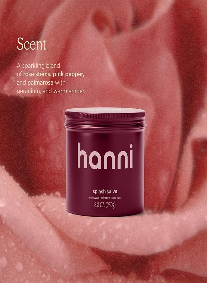HANNI Splash Salve Body Mask, In-Shower Moisturizer with Coconut, Jojoba, Shea Butter & Glycerin, Deep Conditioning for All Skin Types, 250 mL / 8.8 oz - Image 3