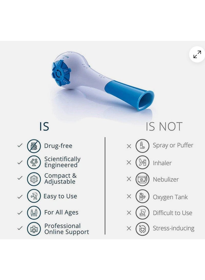 Lung Recovery Device The Breather Muscle Training Breathing Trainer Respiratory - Image 3