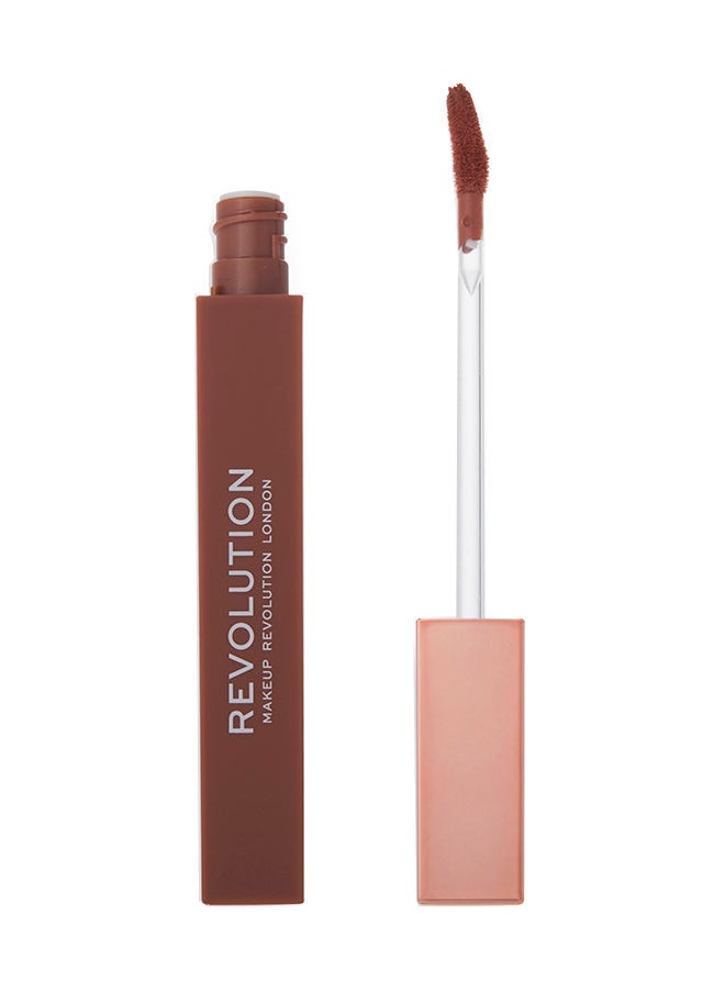 REVOLUTION - Makeup Revolution IRL Whipped Lip Crème Espresso Nude - Image 1