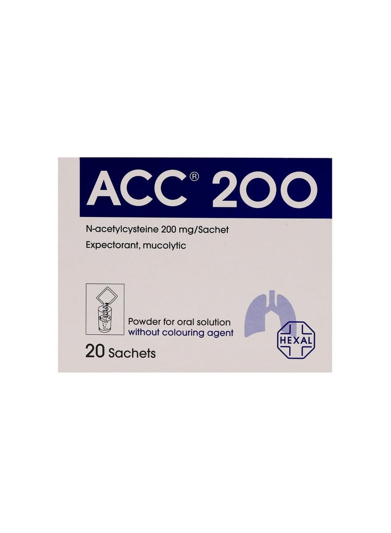 ACC ACC 200mg Sachet's 20'S  - Image 2