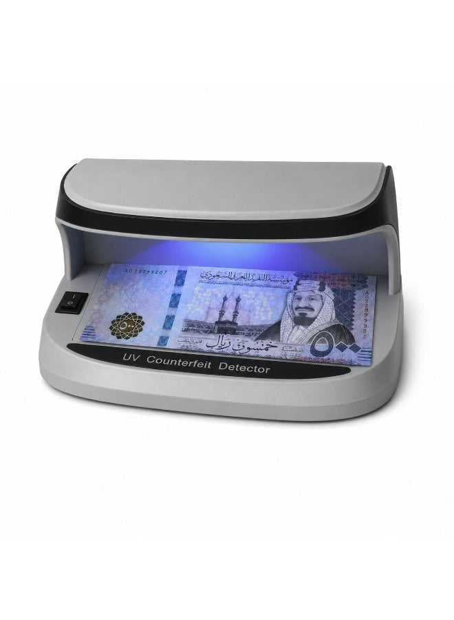CRONY AL-09 Portable Money Counterfeit Detector. Mini counterfeit money scanner. Built-in 1200mAh rechargeable battery. Supports USB charging. Compact and lightweight. Provides reliable currency authenticity verification. - Image 1