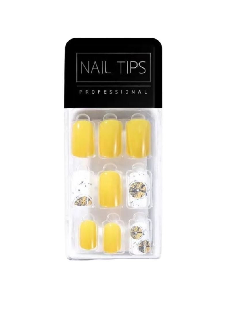 Press-On Manicure, Gel Nail Kit, PureFit Technology, Short Length, Polish-Free Solid Colour Mani, Includes Prep Pad, Mini File, Cuticle Stick, And 30 Fake Nails | 13 - Image 1