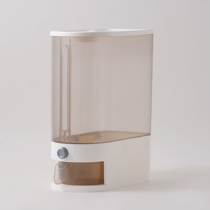 Alberto plastic rice dispenser, white 11kg - Image 1