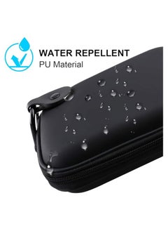 erorex Hard Drive Case for Western Digital WD My Passport Elements, Seagate Backup Plus Slim Canvio Basics Portable External Hard Drive 1TB 2TB 3TB 4TB 5TB USB 3.0 HDD Water Repellent Travel Bag,Black  - Image 3