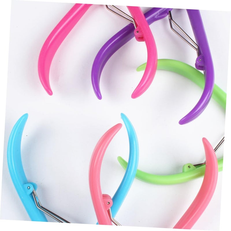 Professional Manicure Cuticle Nippers Set of 3 with Spring Random Color - Image 5