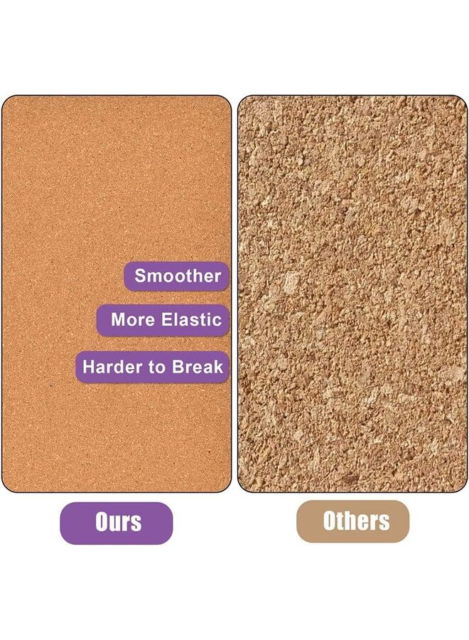 8mm Self-Adhesive Cork Board Roll,Thick Cork Boards for Walls, 40 x 127cm/ 16" x 50"Cork Board Roll for Office, Home, School/8MM - Image 2