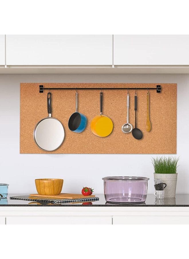 8mm Self-Adhesive Cork Board Roll,Thick Cork Boards for Walls, 40 x 127cm/ 16" x 50"Cork Board Roll for Office, Home, School/8MM - Image 4