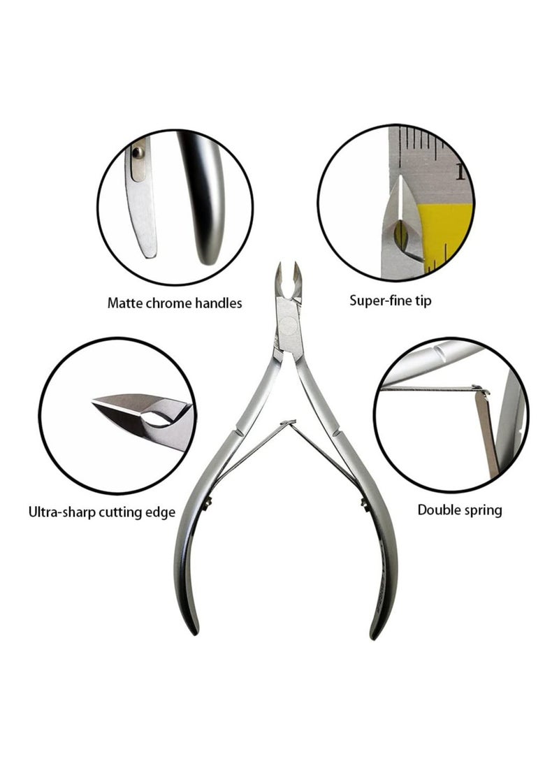 brunson Professional Cuticle Nipper Full Jaw 8mm Nail Cuticle Remover for Manicure Cuticle Dead Skin Remover  - Image 2