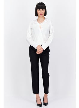 Missguided Women Solid Long Sleeves Bodysuit, White  - Image 4
