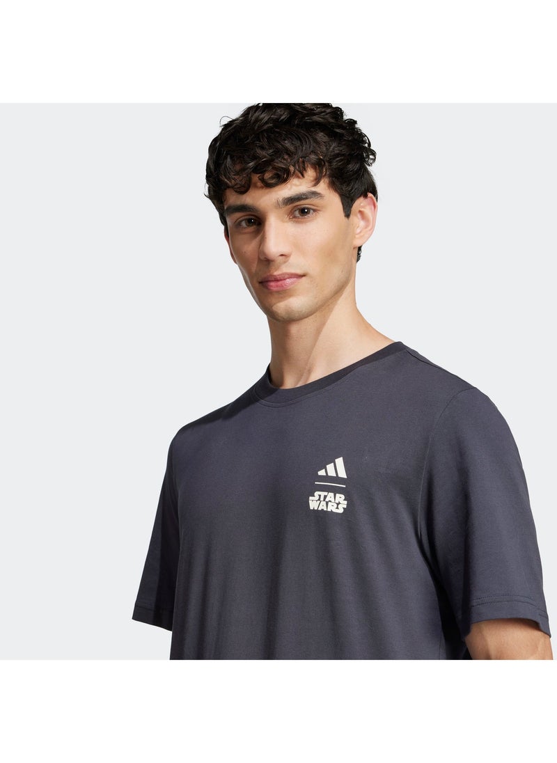 اديداس تيشيرت بقصة عادية مع رسمة خلفية - Image 3