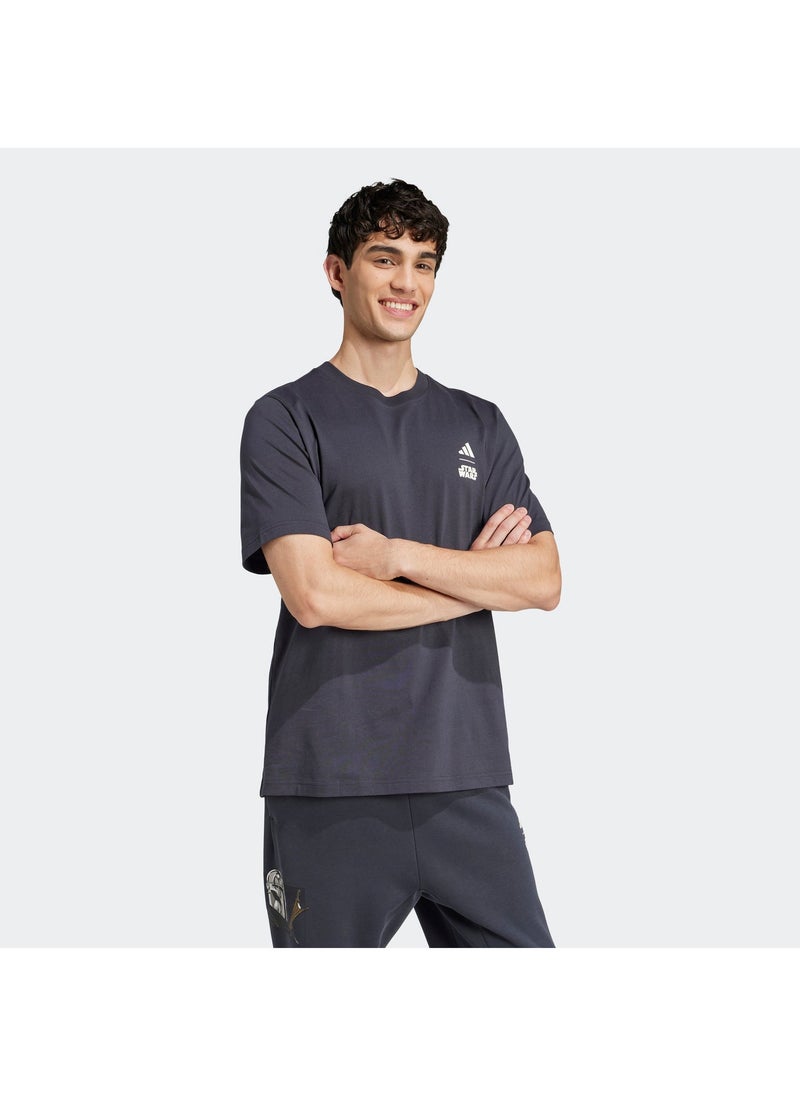 اديداس تيشيرت بقصة عادية مع رسمة خلفية - Image 5