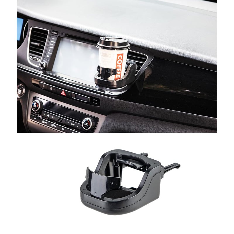 Potauto Car Air Vent Drink Holder – Universal Can & Bottle Mount for AC Vents – Compact Beverage Cup Holder for Cars - Image 1