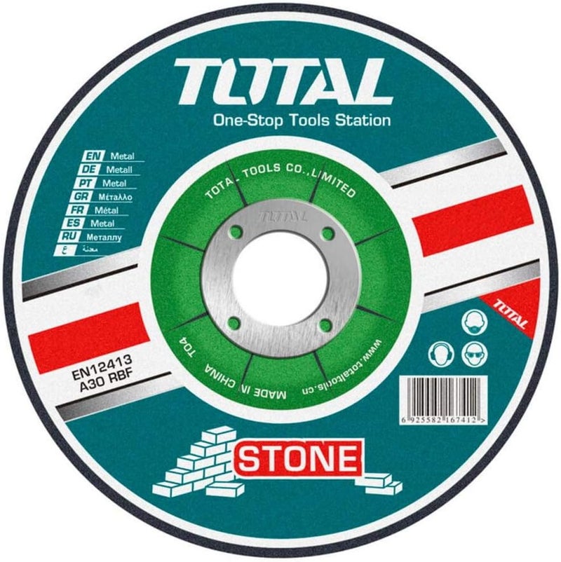 TOTAL Abrasive Stone Cutting Disc 180 mm