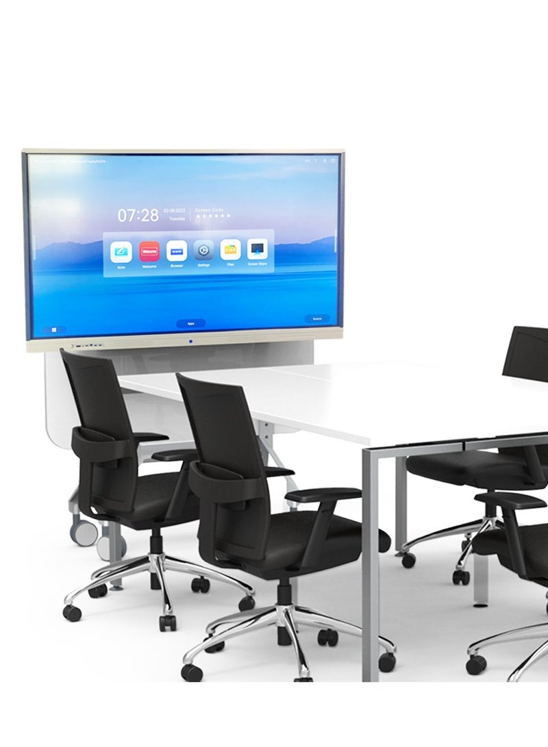 TREND 86" 4K DLED Interactive Display - White Frame, Octa-Core, 8GB RAM, 128GB Storage, Android 14, 40-Point Touch, Google EDLA Certified - Image 4