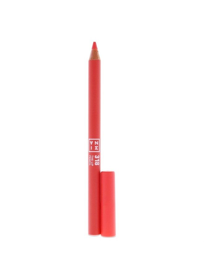 3INA The Lip Pencil 318 - Contours Smoothly - Provides Excellent Coverage - Super Soft, Blendable, Hydrating Formula - Smooth And Long Wearing Effect - Can Be Worn Alone - Easy To Apply - 0.04 Oz - Image 2