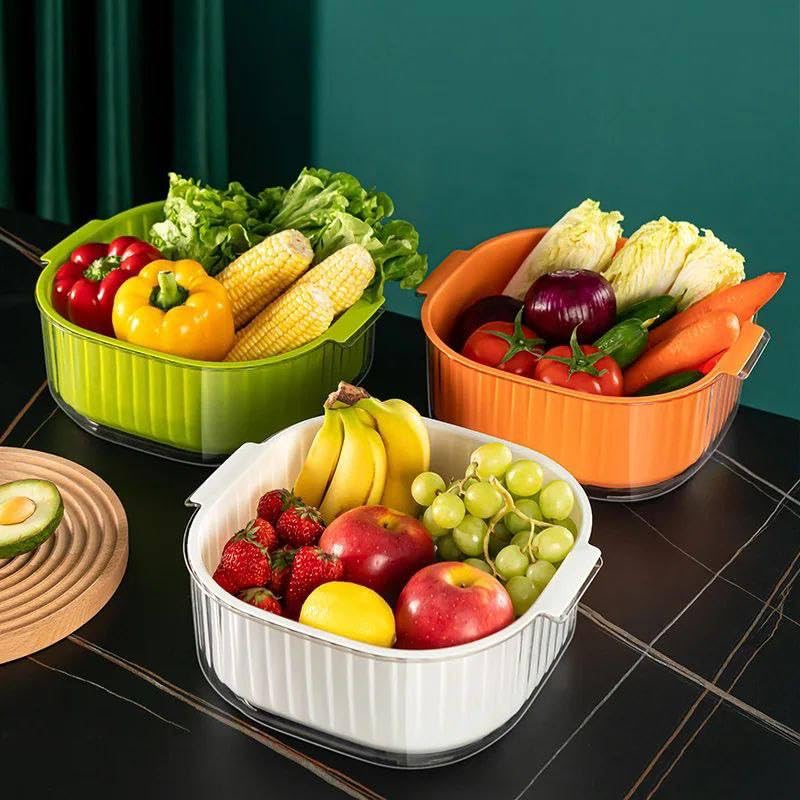 Mepal Multi bowl Cirqula rectangular 2000 ml / 68 oz - Nordic sage