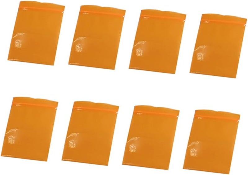 100 Pcs Resealable Zipper Bags for Food Storage Snacks Organizing Home Office Retail - Image 1