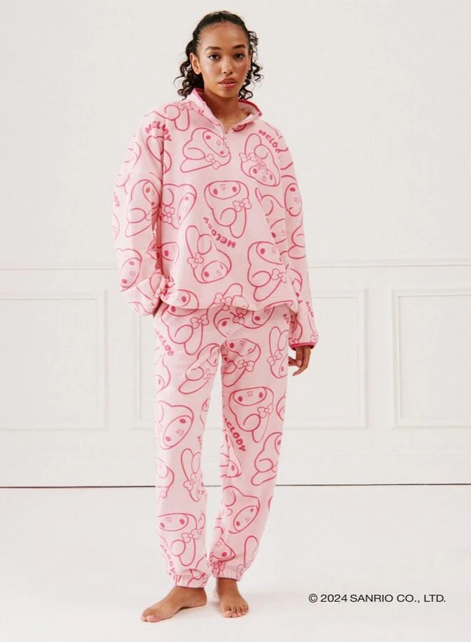 UNDIZ My melody fleece sweatshirt
